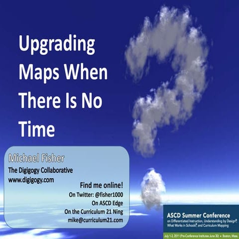 Upgrading Curriculum Maps