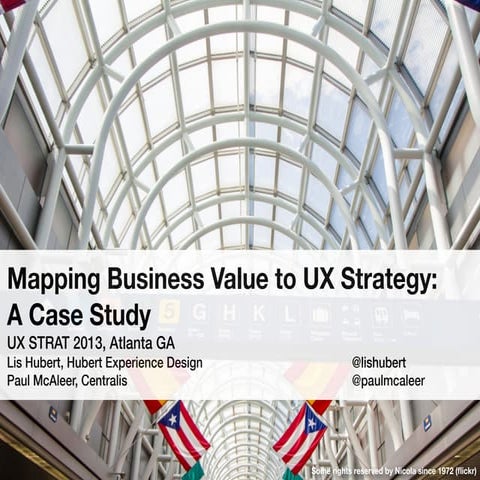 Mapping UX Strategy to Business Value