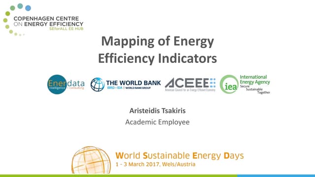 Mapping of energy efficiency indica...