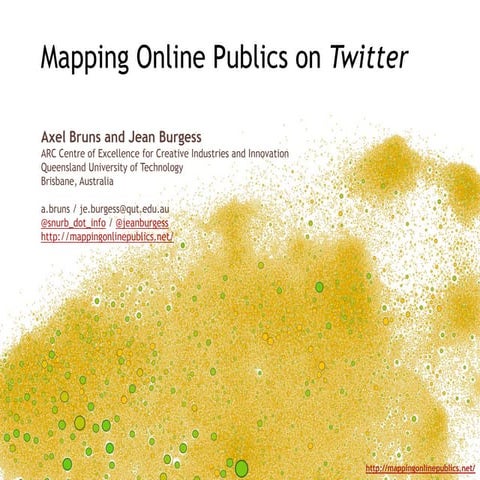 Mapping Online Publics on Twitter