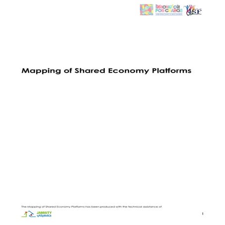 Mapping of Shared Economy Platforms