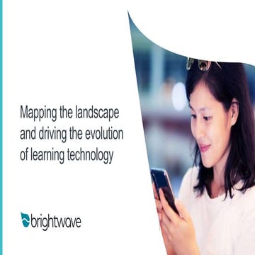 Mapping the landscape of learning technology