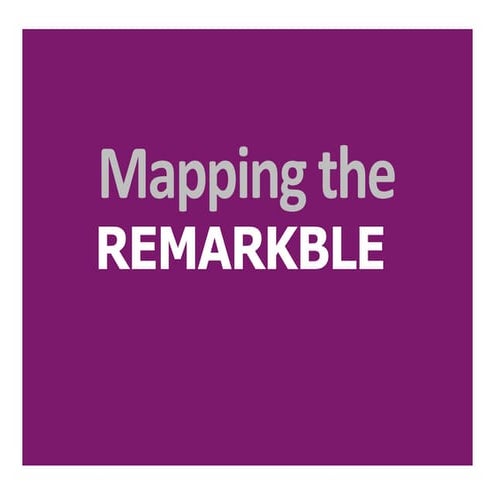 Mapping the remarkable; Julie Anixter & Amy King