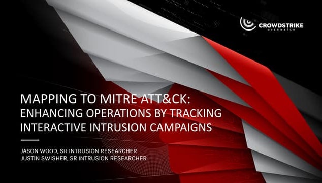 Mapping to MITRE ATT&CK: Enhancing Operations Through the Tracking of Interac...