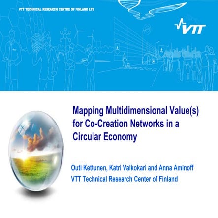 Mapping Multidimensional Value(s) for Co-Creation Networks in a Circular Economy