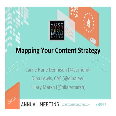 Mapping your content strategy