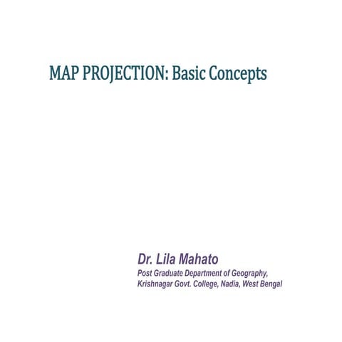 Map projection