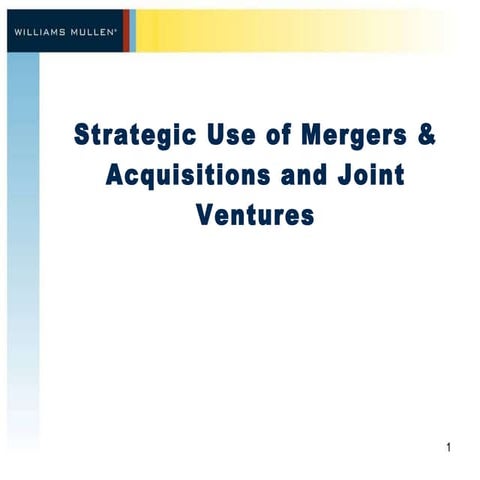 M&amp;A: Growth Strategy for International Companies in 2010