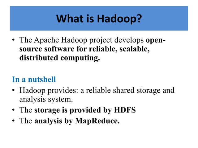 Introduction to Hadoop PPT - Mapreduce 170917102008 Thumbnail 
