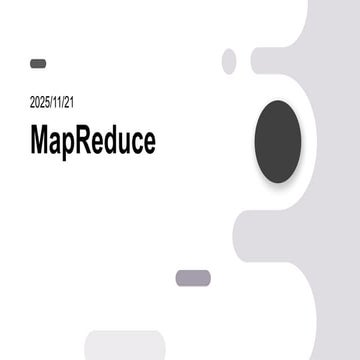 A Detailed Introduction to MapReduce Architecture and Processing Model