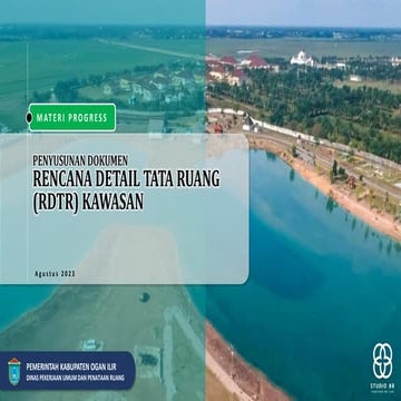 Peraturan Penataan Ruang RDTR | PDF