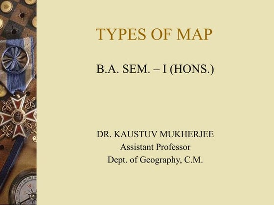 Types of maps | PPTX