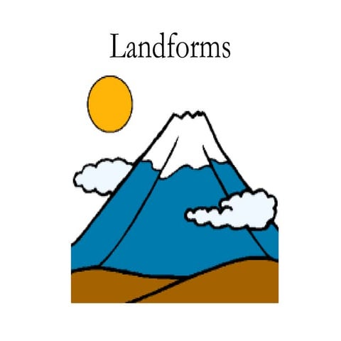 Map skills 3 -Landforms