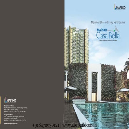 Mapsko Casa Bella, Sector 82, Gurgaon