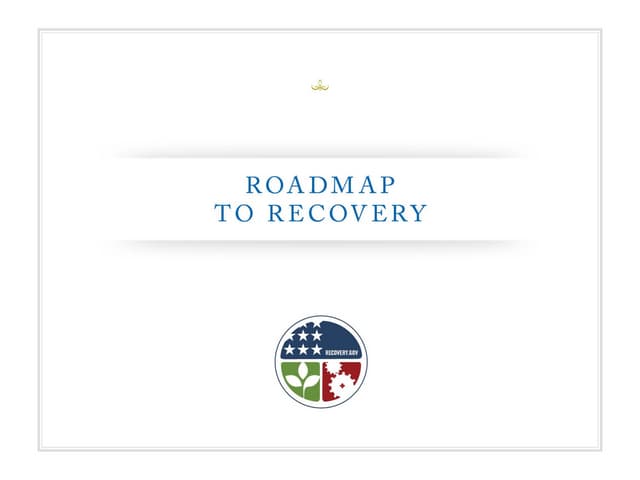 Roadmap to Recovery