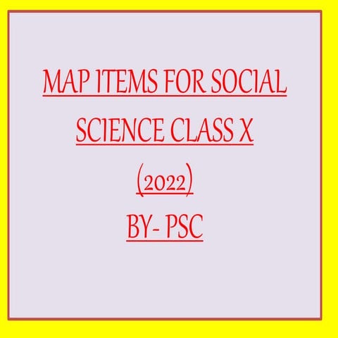 Map syllabus  GOOD ONE for 10th std