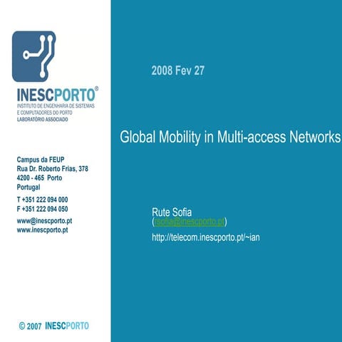 Global Mobility Management in Multi-access Networks