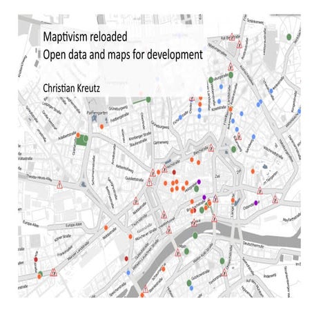 Maptivism reloaded: Open Data for Development @oddc