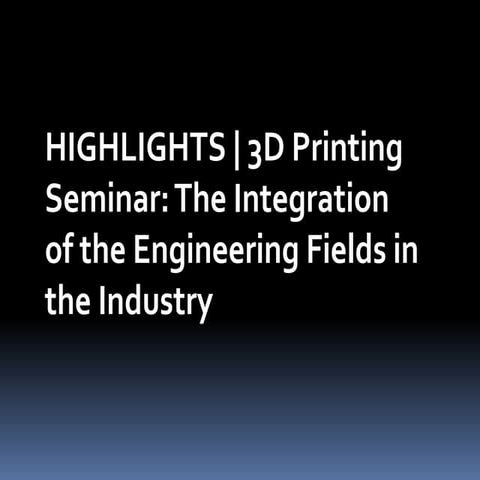 History of 3D Printing | PDF