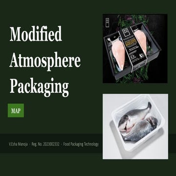 Modified atmospheric packaging and controlled atmospheric storage | PPTX