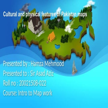 map work physical and cultural features of country and about diversity ...