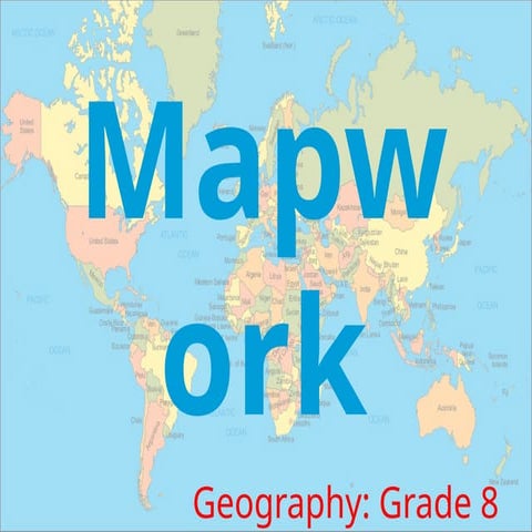 MAP WORK 2: Skills for children learning maps