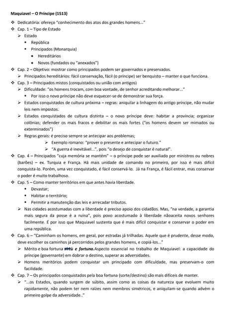 Maquiavel o príncipe