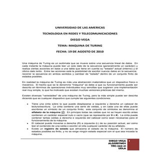 Maquina de turing