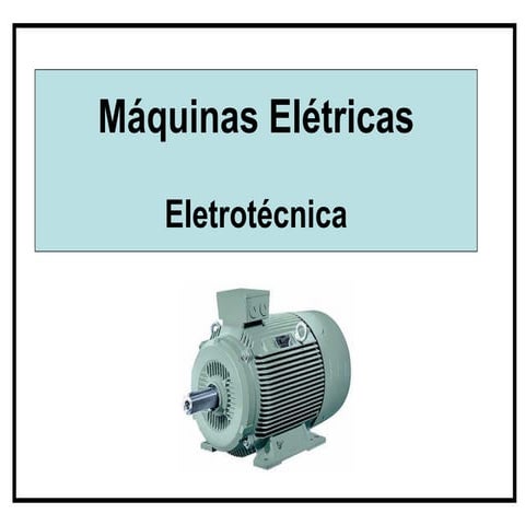 Maquinas eletricas