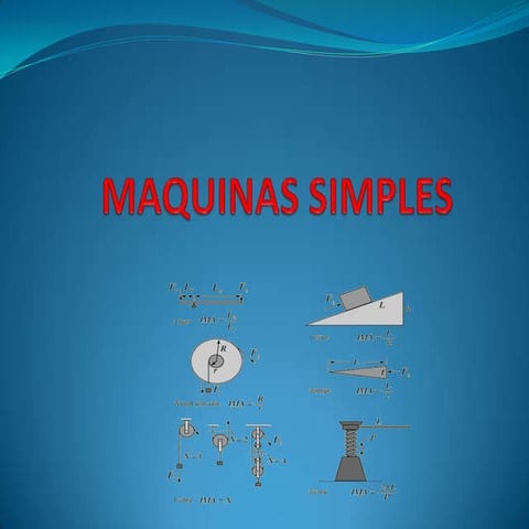 Maquinas simples