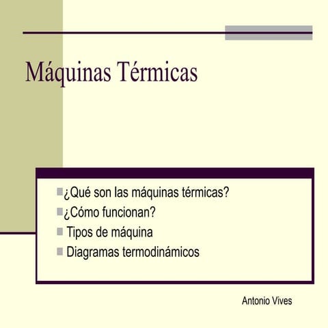 Maquinas Termicas