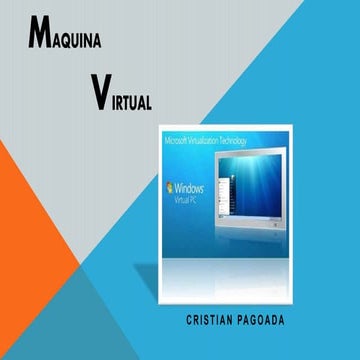 Maquinas virtuales Pagoada