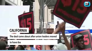 California Nears a $15 Minimum Wage, Microsoft Supports Yahoo's Sale. Click to Watch Today's Top Headlines