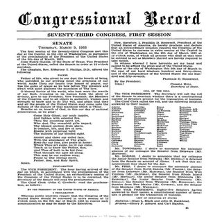 Mar 9, 1933 Congressional Record h....