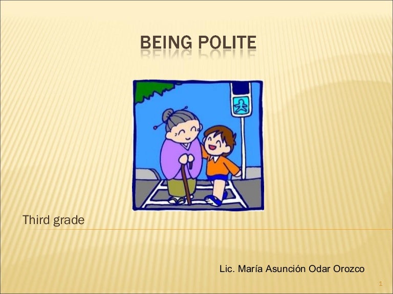 Being Polite