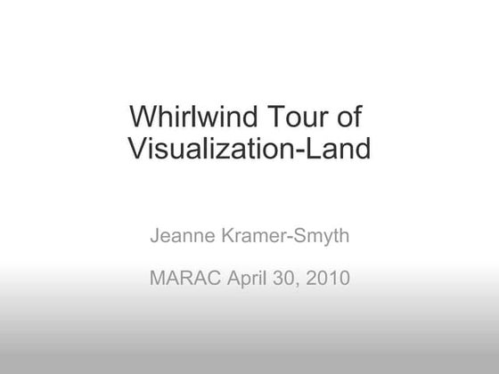 Marac 2010 visualization