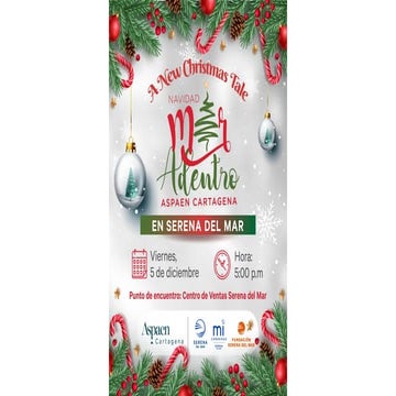 mar adentro evento navidad serena del mar