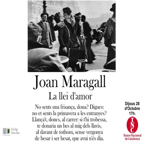 Maragall la llei d'amor