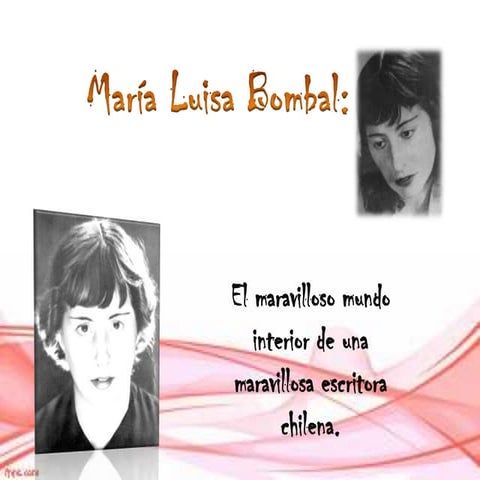 María luisa bombal