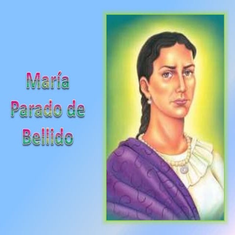 María parado de bellido | PPTX