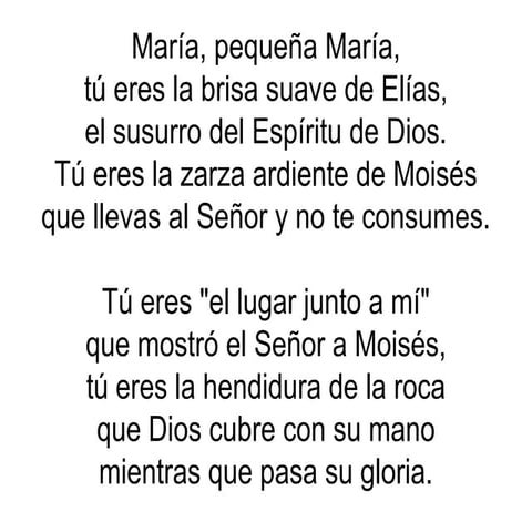 María, pequeña maría