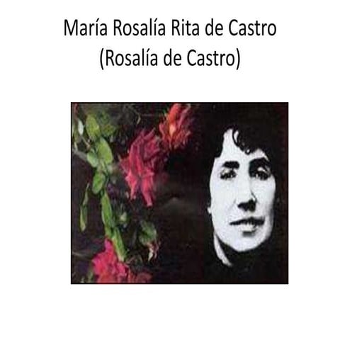 María rosalía rita de castro