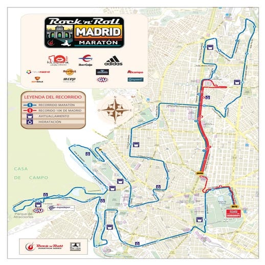 Maraton madrid 2012 recorrido de carrera