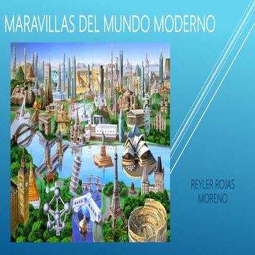 Maravillas del mundo moderno