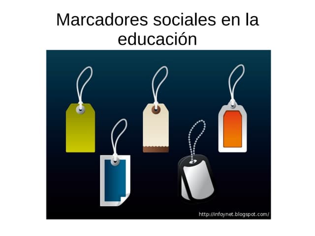 Marcadores sociales en la docencia