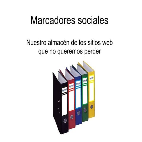 Marcadores sociales