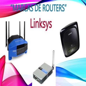 marcas y modelos de router | PPTX