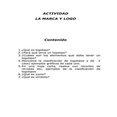 Marca y Logo
