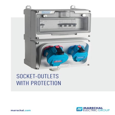 Marechal CD Distribution Boxes & Socket-Outlets With Protection