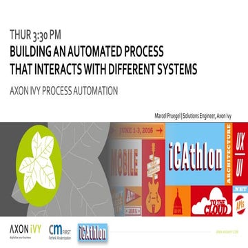 Marcel Pruegel - Building an Automated Process That Interacts With Different ...